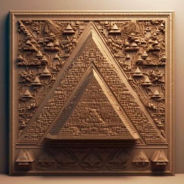 Patterns and decorations stl Pyramica 3 3d model